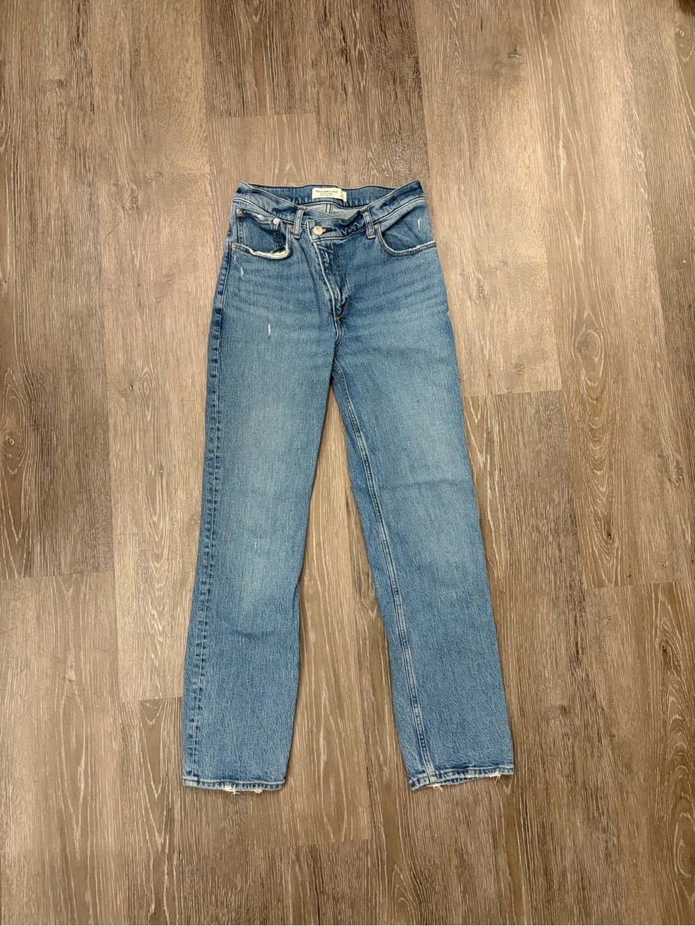 Abercrombie High Rise Crossover Jeans